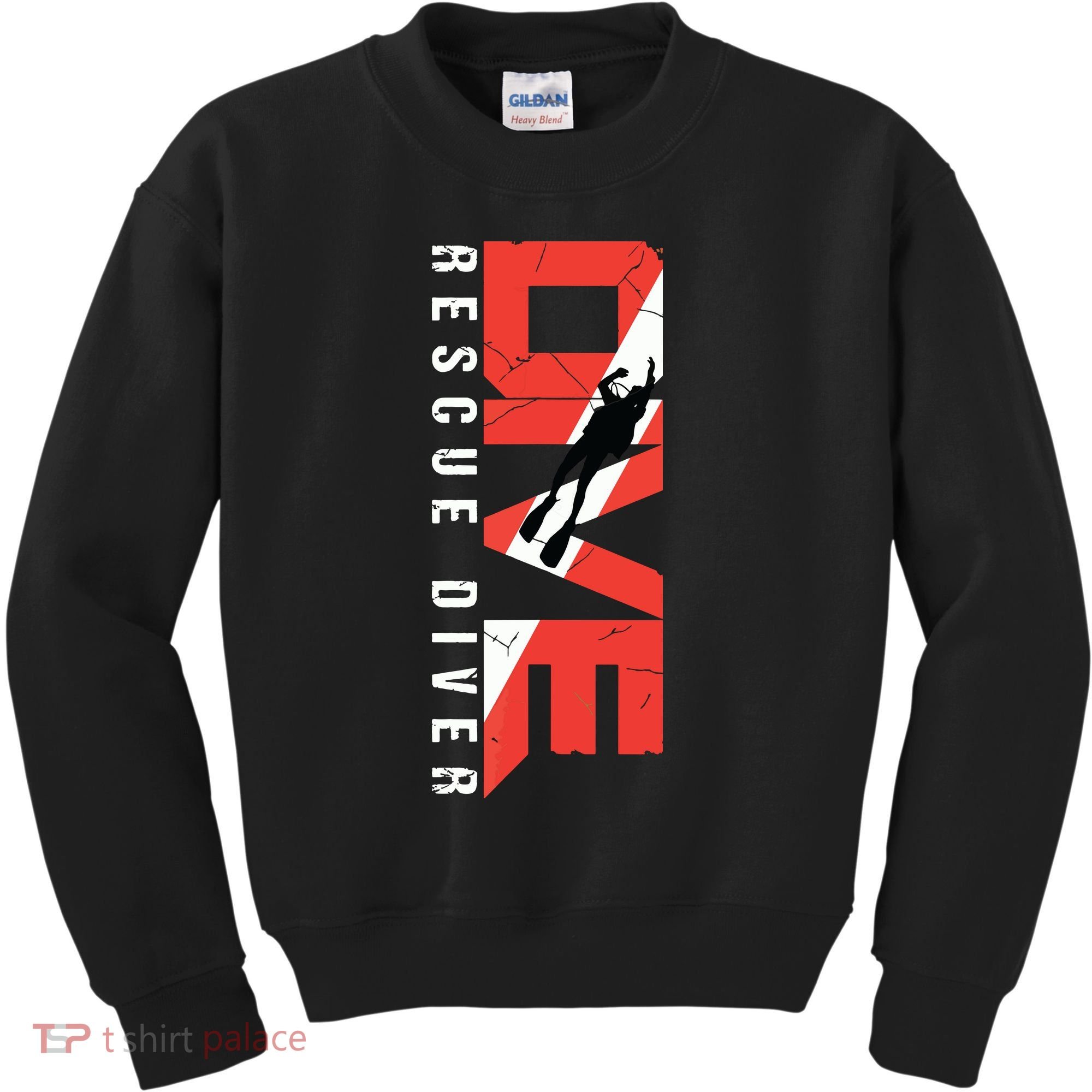 SCUBA Rescue Diver For Instructors Students Divers Kids Sweatshirt