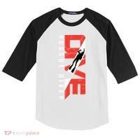 SCUBA Rescue Diver For Instructors Students Divers Kids Colorblock Raglan Jersey thumb 0