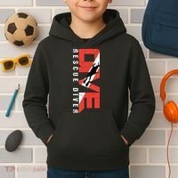 SCUBA Rescue Diver For Instructors Students Divers Kids Hoodie thumb 2