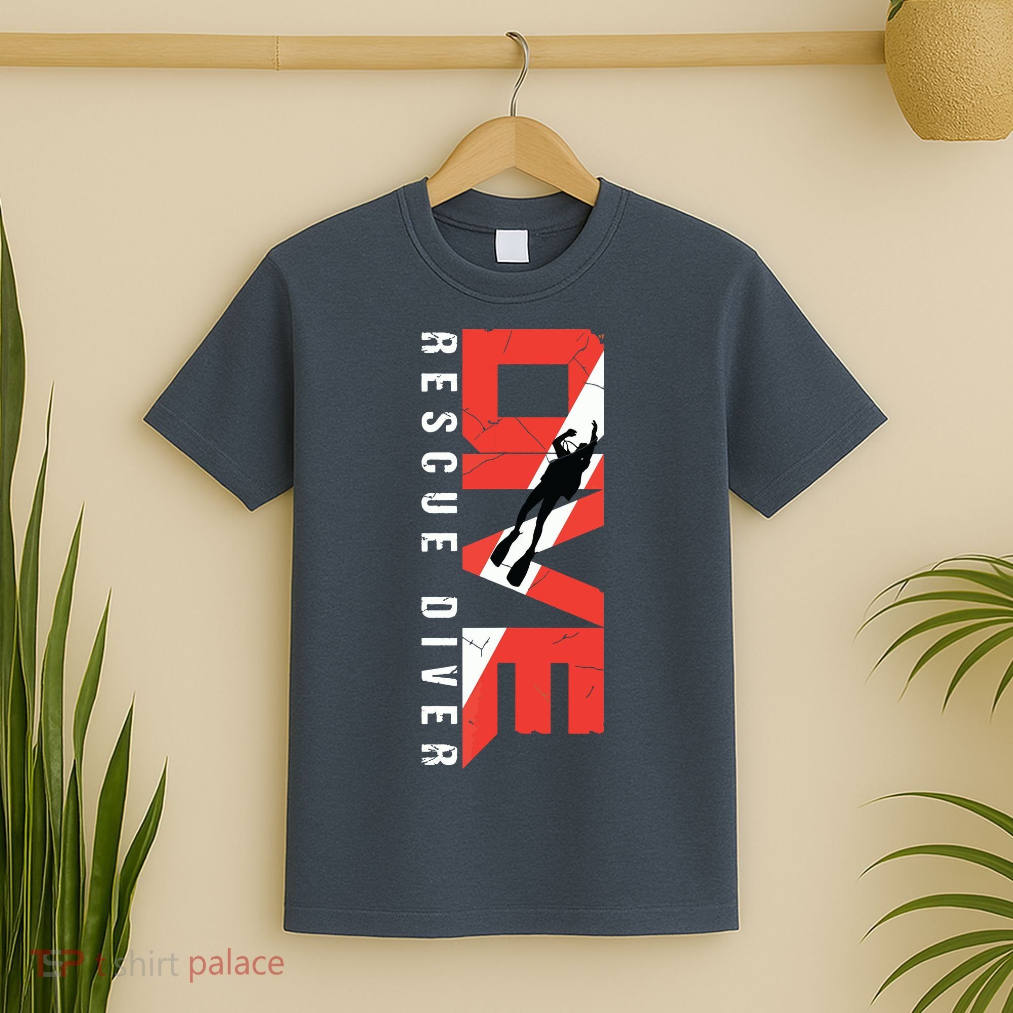 SCUBA Rescue Diver For Instructors Students Divers T-Shirt