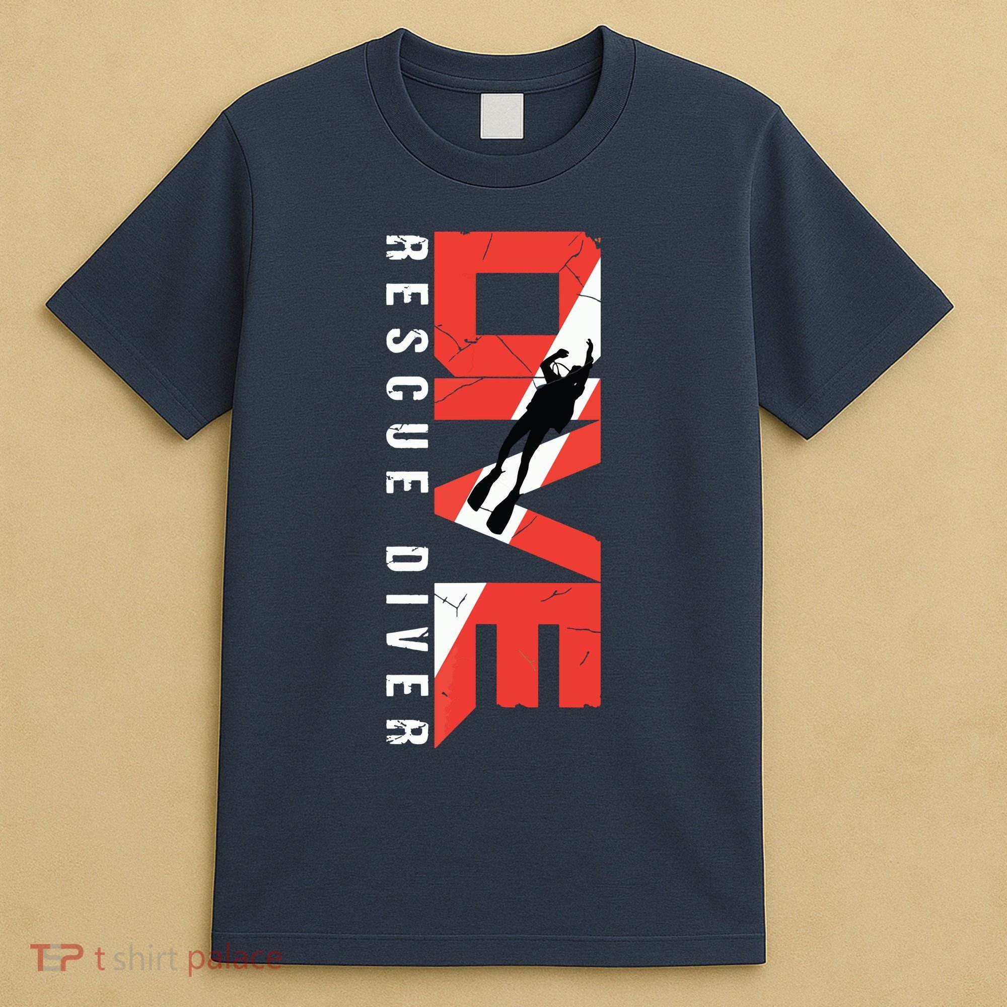 SCUBA Rescue Diver For Instructors Students Divers T-Shirt