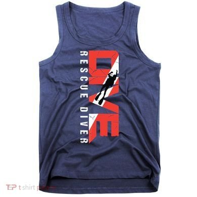 SCUBA Rescue Diver For Instructors Students Divers Tank Top