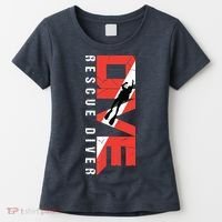 SCUBA Rescue Diver For Instructors Students Divers Women's T-Shirt thumb 0