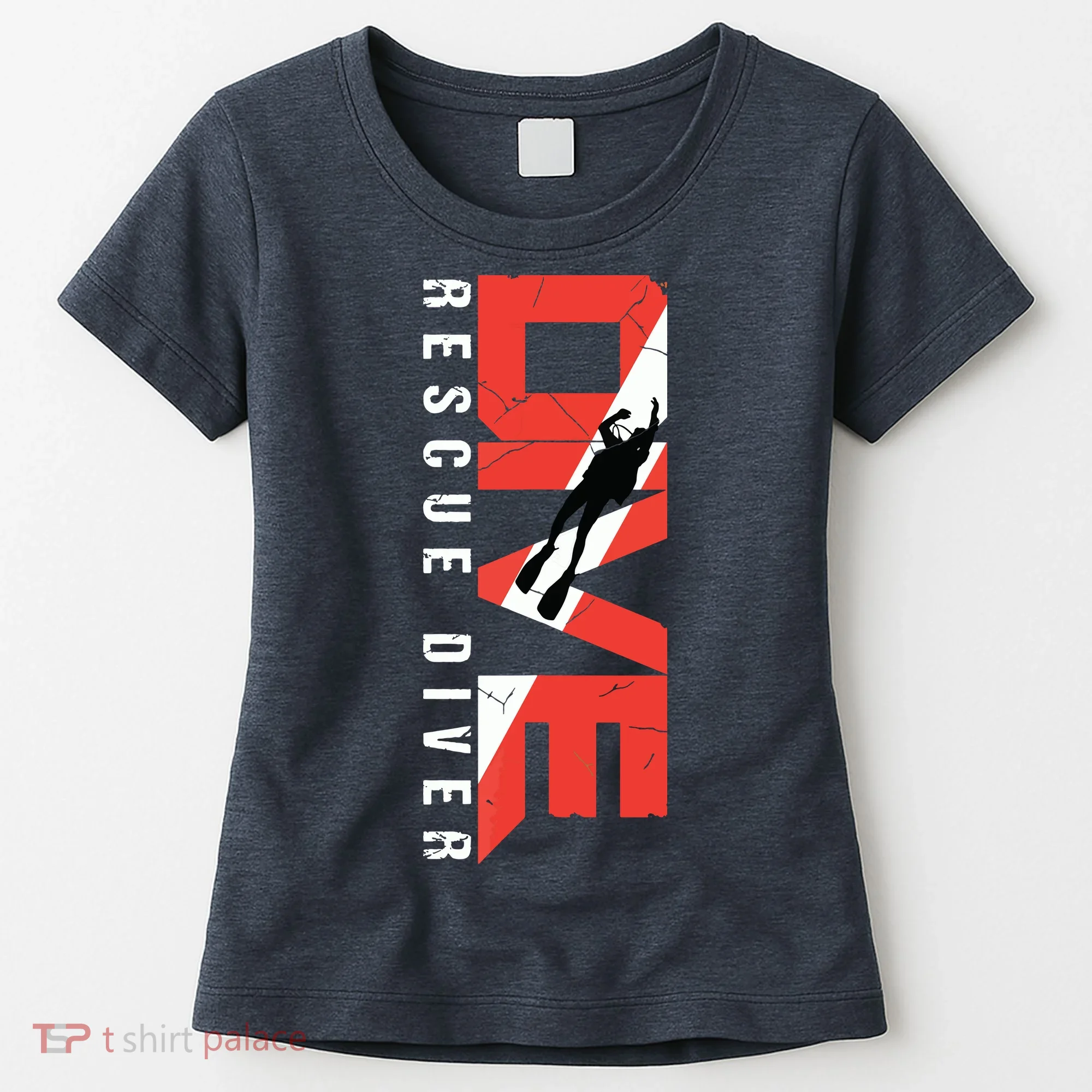 SCUBA Rescue Diver For Instructors Students Divers Women's T-Shirt