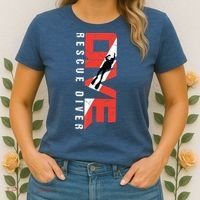 SCUBA Rescue Diver For Instructors Students Divers Women's T-Shirt thumb 2