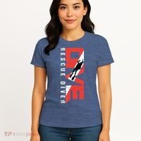 SCUBA Rescue Diver For Instructors Students Divers Women's T-Shirt thumb 4