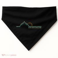 Summer Retro Daniel Boone National Forest Kentucky USA-Made Doggie Bandana thumb 0