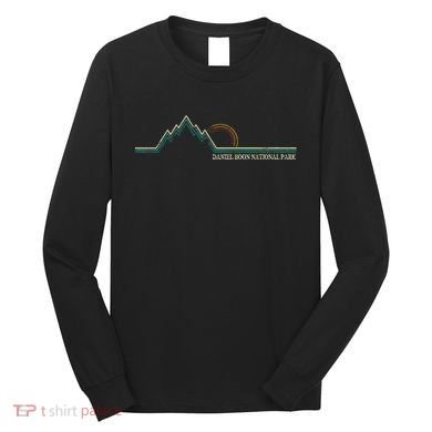 Summer Retro Daniel Boone National Forest Kentucky Long Sleeve Shirt