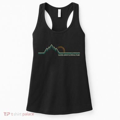 Summer Retro Daniel Boone National Forest Kentucky Women's Tank Top