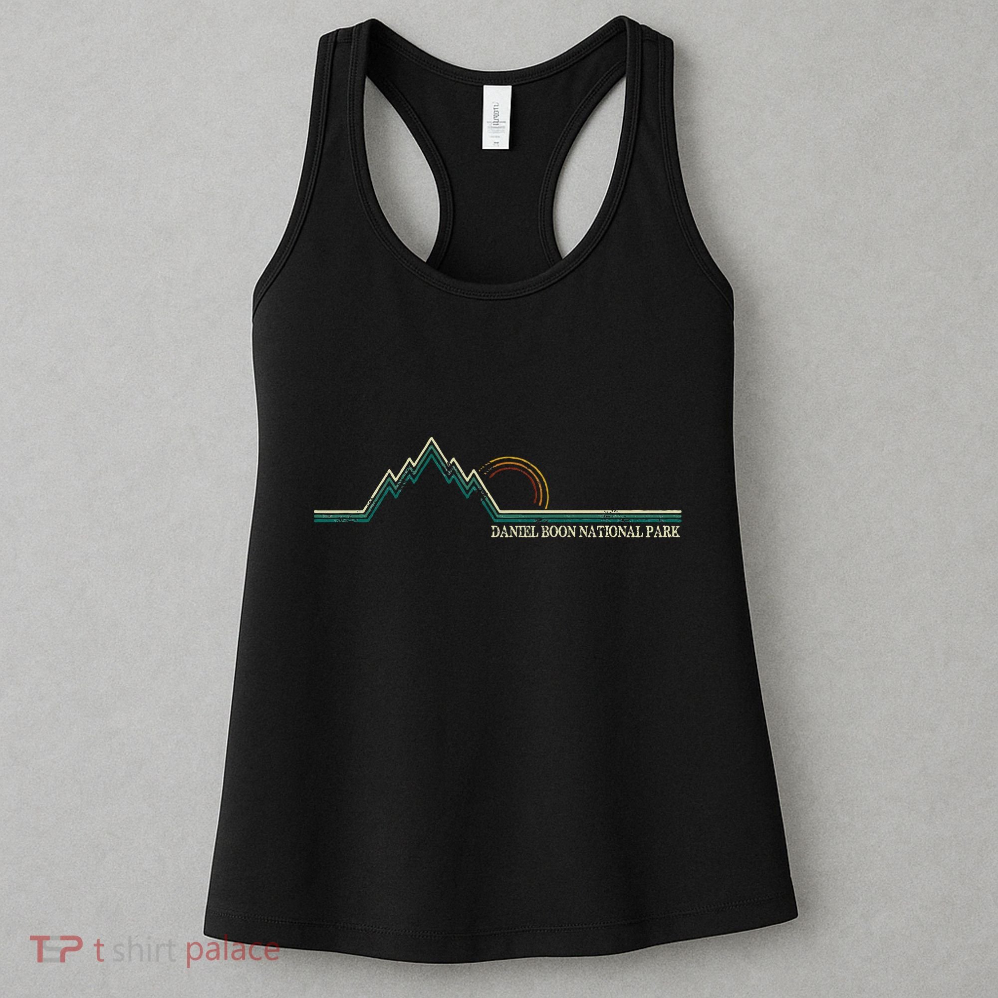 Summer Retro Daniel Boone National Forest Kentucky Women's Tank Top