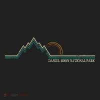 Summer Retro Daniel Boone National Forest Kentucky Hat thumb 2