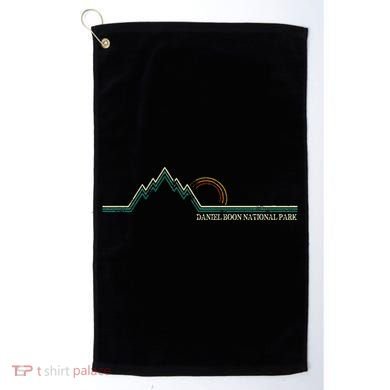 Summer Retro Daniel Boone National Forest Kentucky Golf Towel