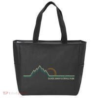 Summer Retro Daniel Boone National Forest Kentucky Tote Bag thumb 0