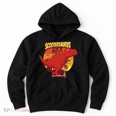 Scootersaurus Rex Dinosaur Hoodie