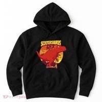 Scootersaurus Rex Dinosaur Hoodie thumb 0