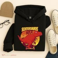 Scootersaurus Rex Dinosaur Hoodie thumb 4