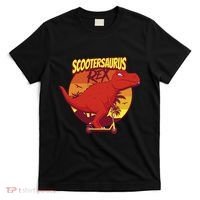 Scootersaurus Rex Dinosaur T-Shirt thumb 0