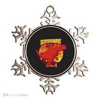 Scootersaurus Rex Dinosaur Ornament thumb 0