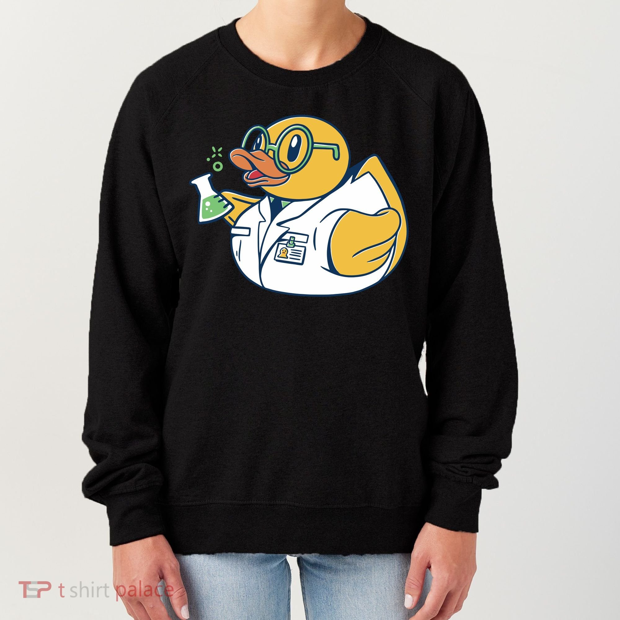 Scientist Rubber Duck Chemist Women's Sweatshirt