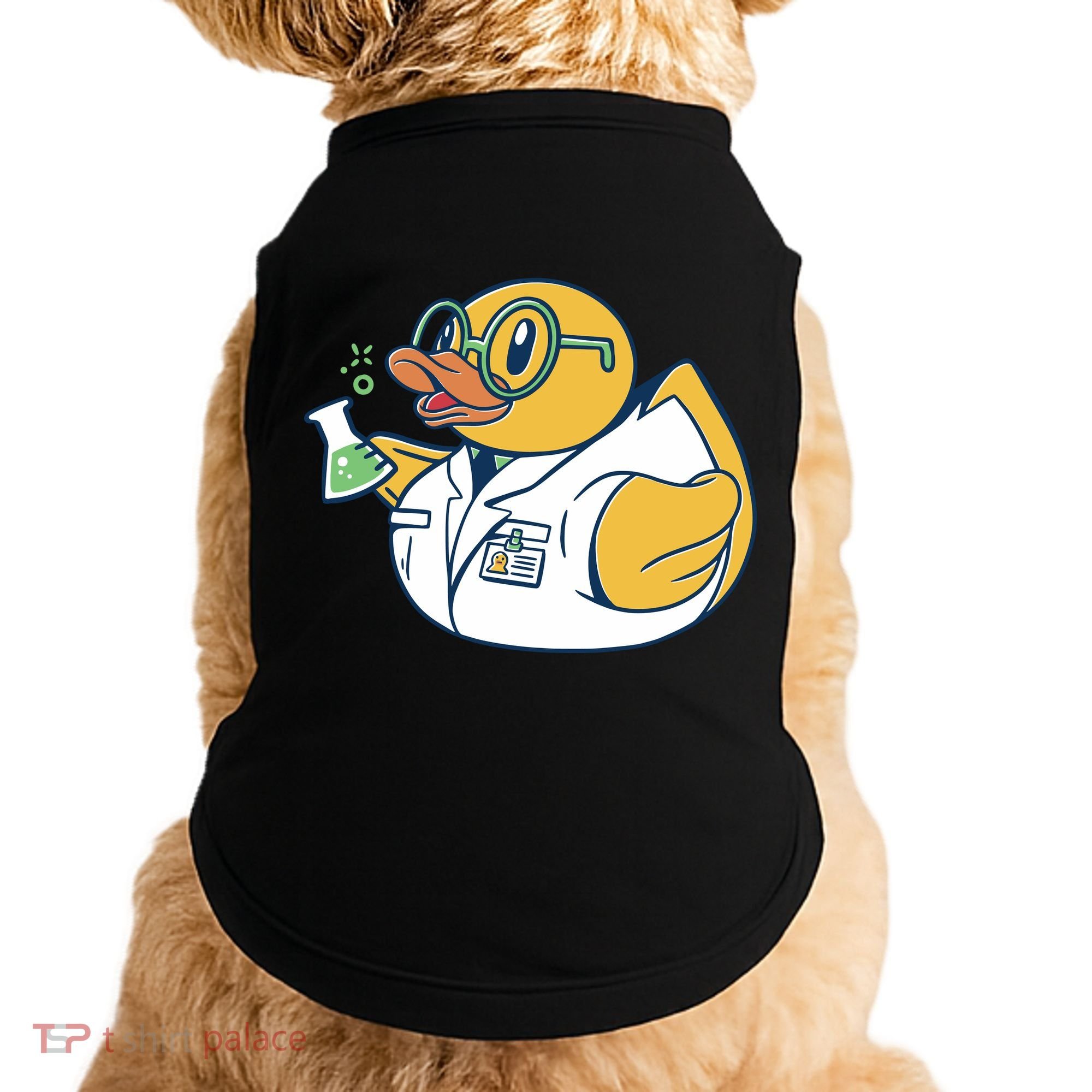 Scientist Rubber Duck Chemist Doggie Tank