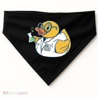 Scientist Rubber Duck Chemist USA-Made Doggie Bandana thumb 0