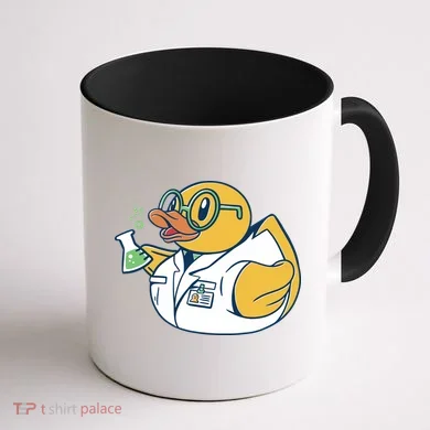 Scientist Rubber Duck Chemist Coffee Mug back