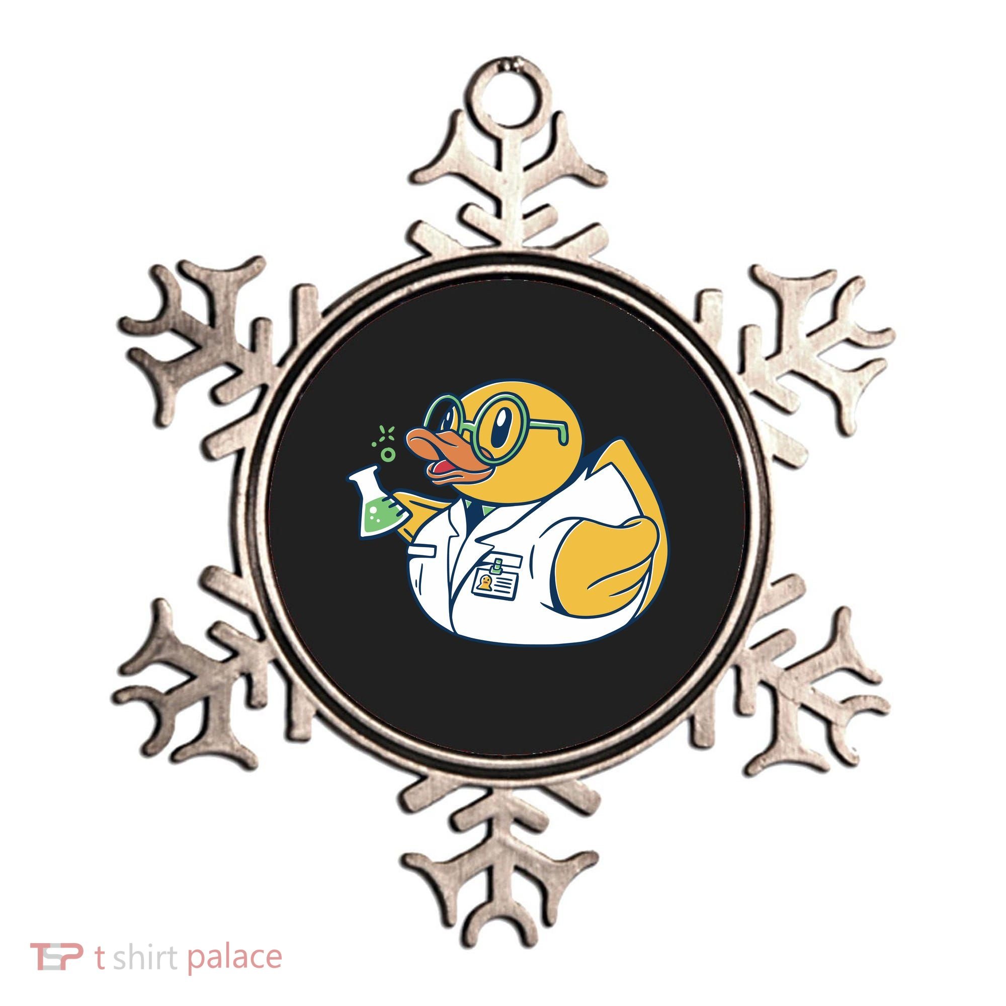 Scientist Rubber Duck Chemist Ornament