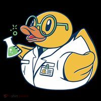 Scientist Rubber Duck Chemist Ornament thumb 1