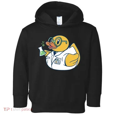 Scientist Rubber Duck Chemist Toddler Hoodie