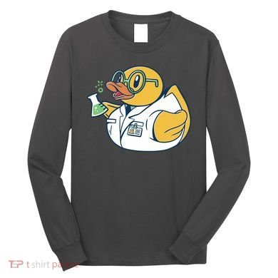 Scientist Rubber Duck Chemist Long Sleeve Shirt