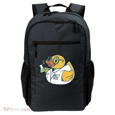 Scientist Rubber Duck Chemist Backpack