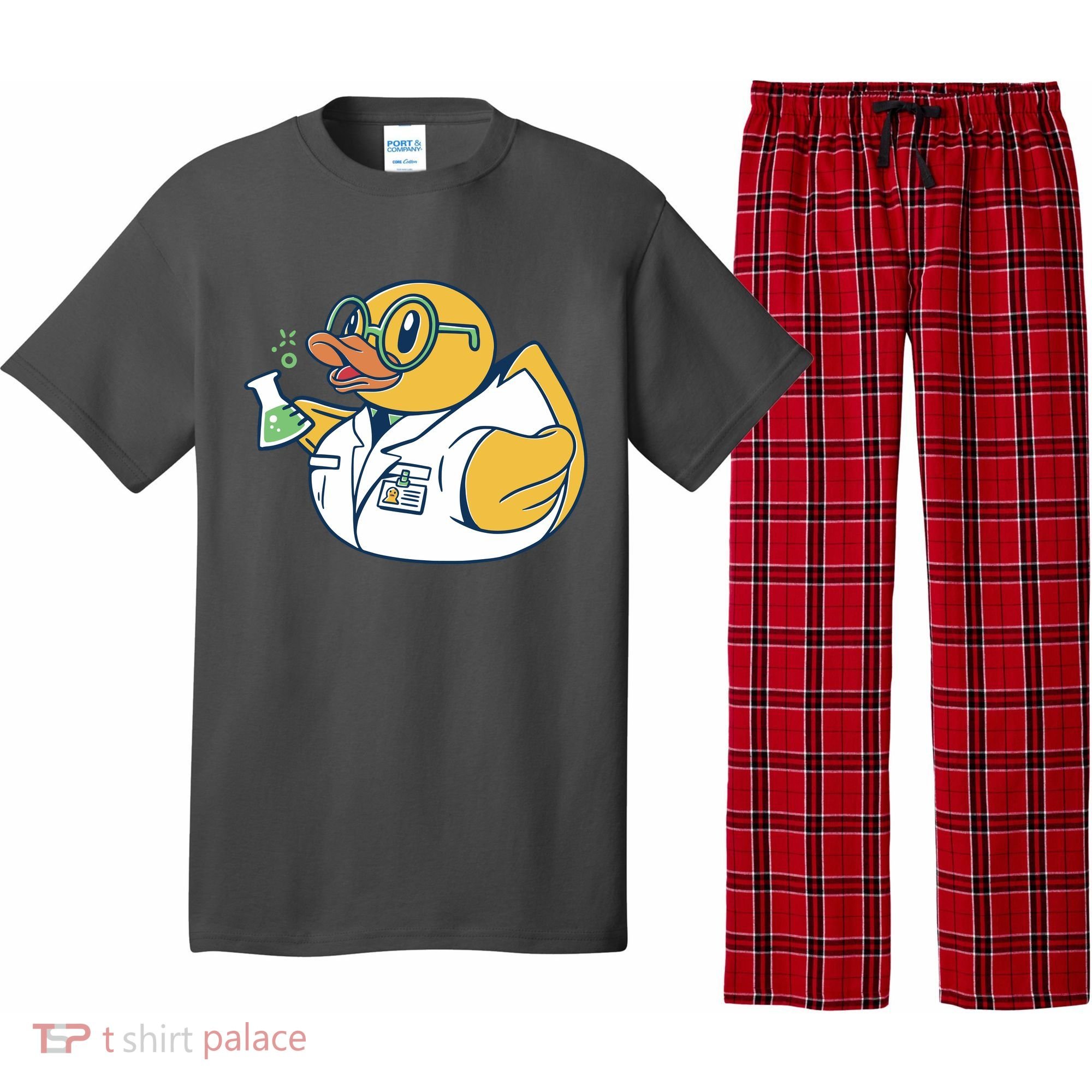 Scientist Rubber Duck Chemist Pajama Set