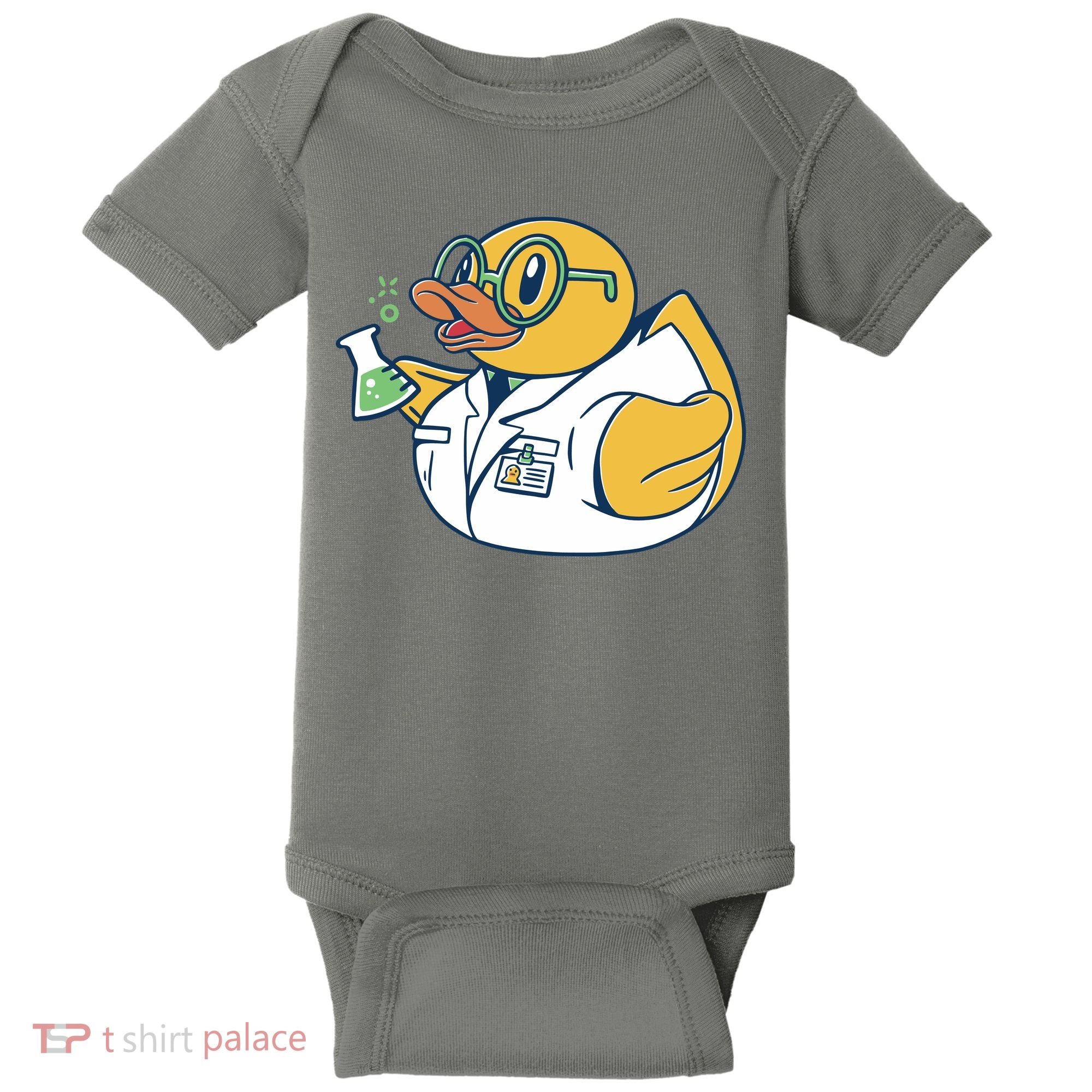 Scientist Rubber Duck Chemist Baby Bodysuit