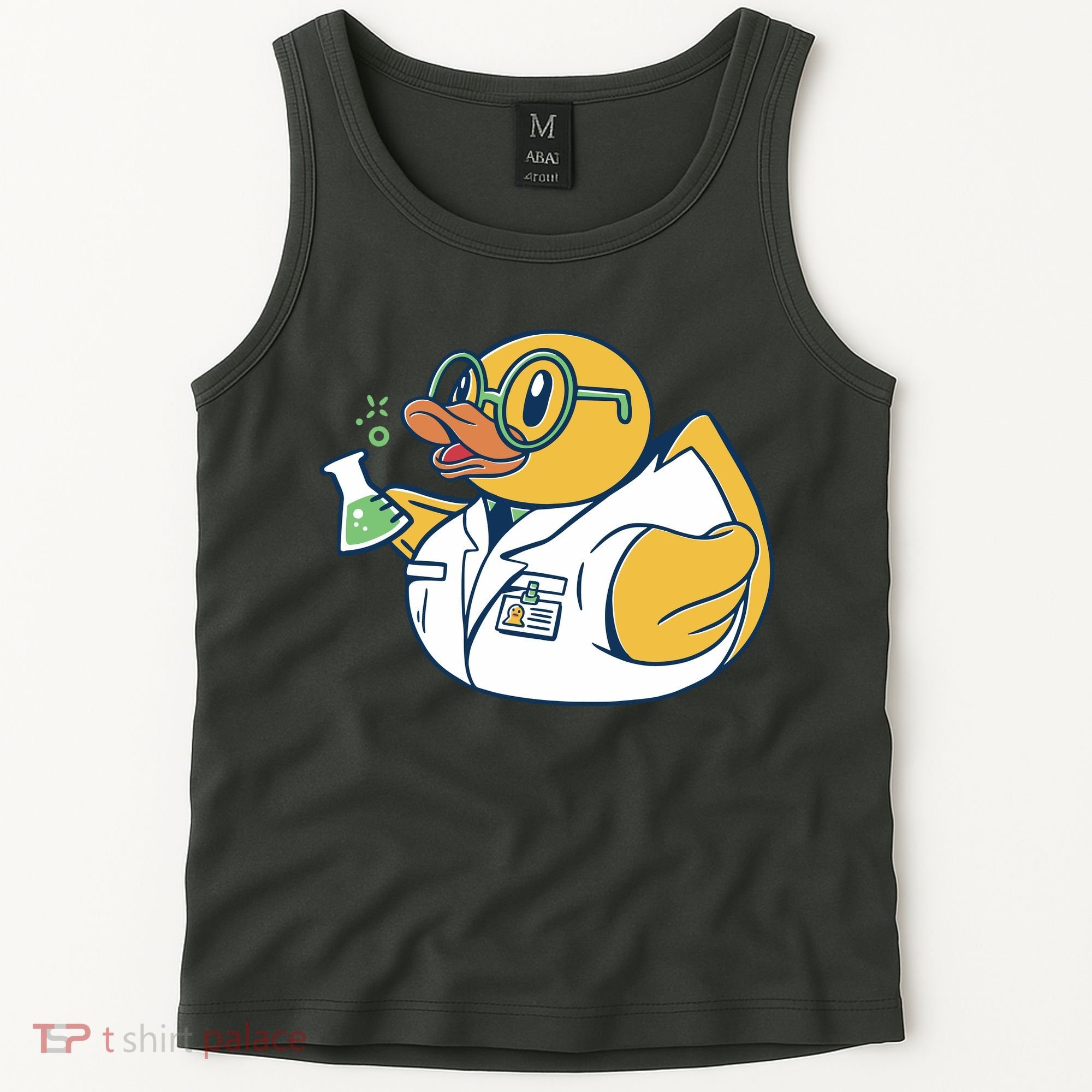 Scientist Rubber Duck Chemist Tank Top