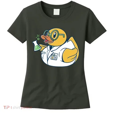 Scientist Rubber Duck Chemist Women's T-Shirt