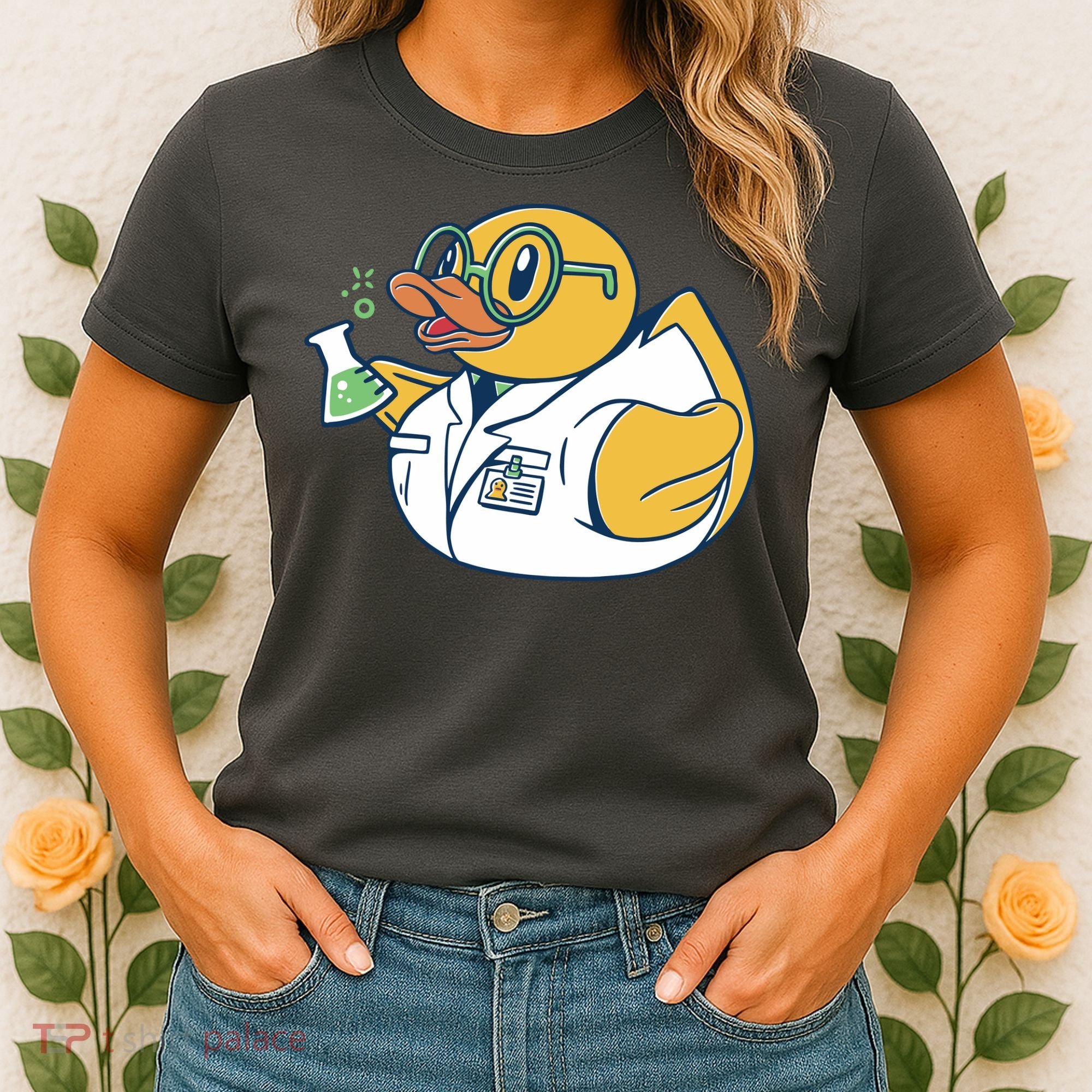 Scientist Rubber Duck Chemist Women's T-Shirt