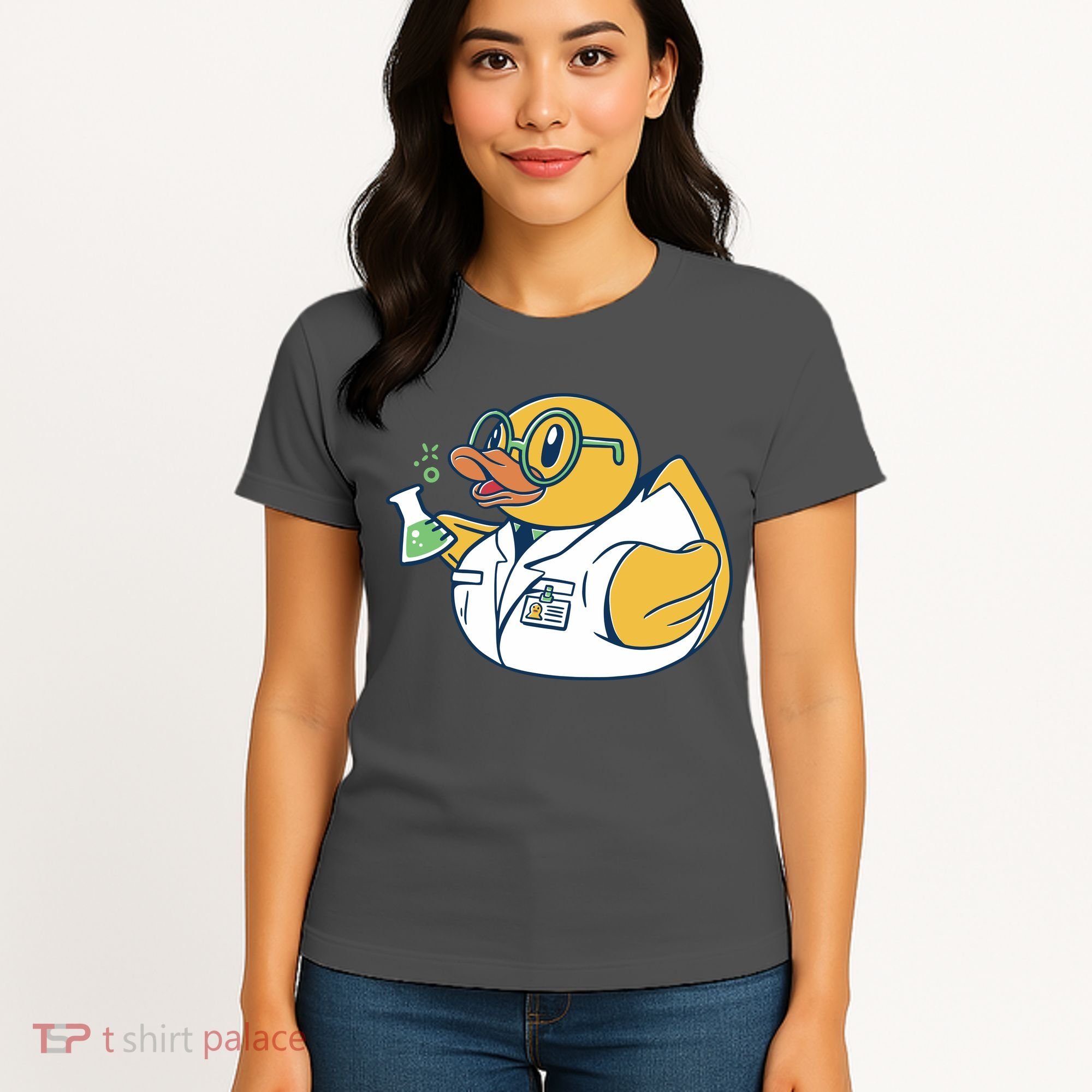 Scientist Rubber Duck Chemist Women's T-Shirt
