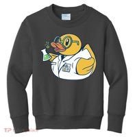 Scientist Rubber Duck Chemist Kids Sweatshirt thumb 0
