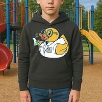 Scientist Rubber Duck Chemist Kids Hoodie thumb 2