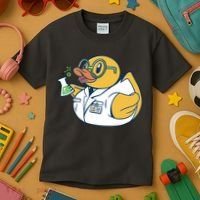 Scientist Rubber Duck Chemist Kids T-Shirt thumb 3