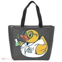 Scientist Rubber Duck Chemist Tote Bag thumb 0