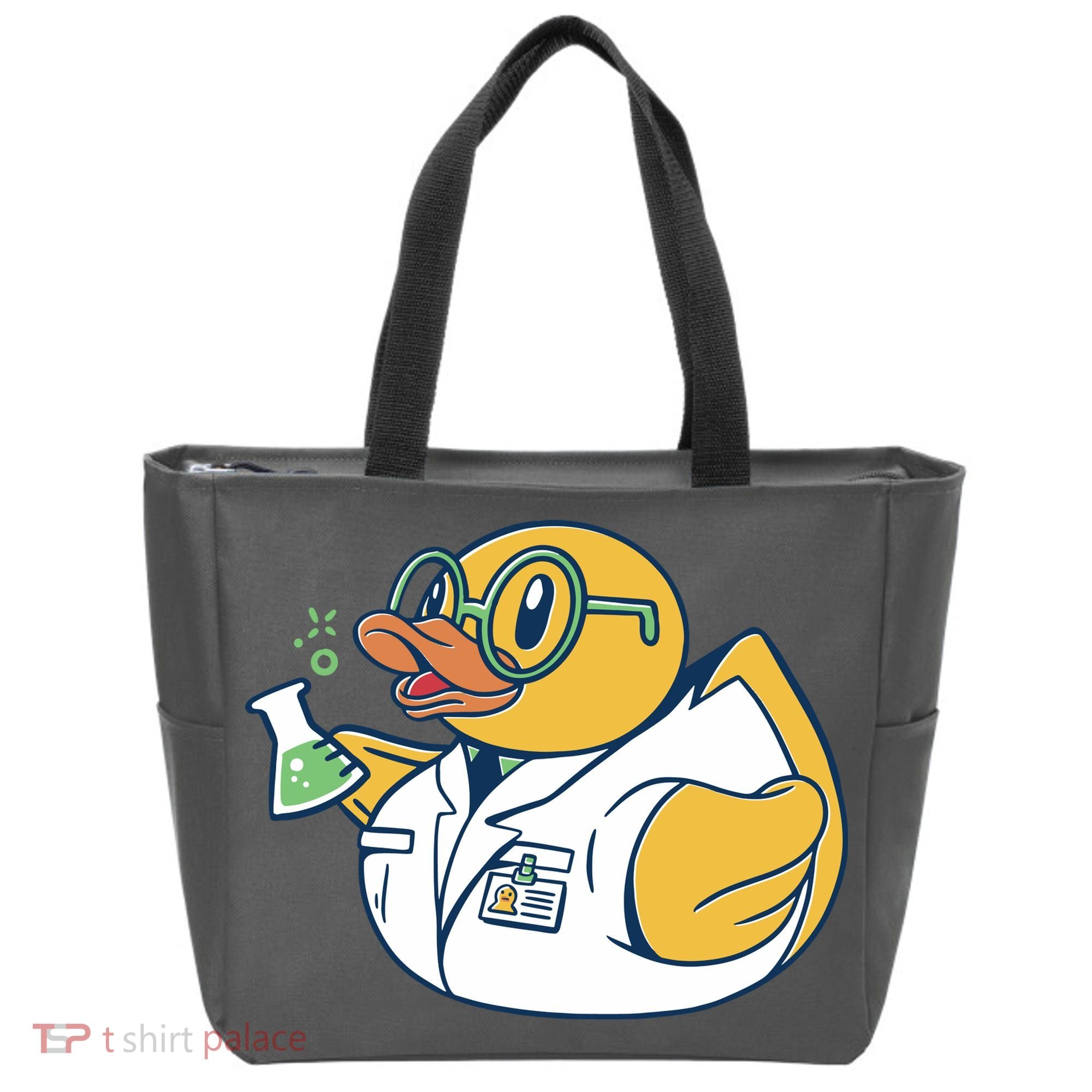 Scientist Rubber Duck Chemist Tote Bag
