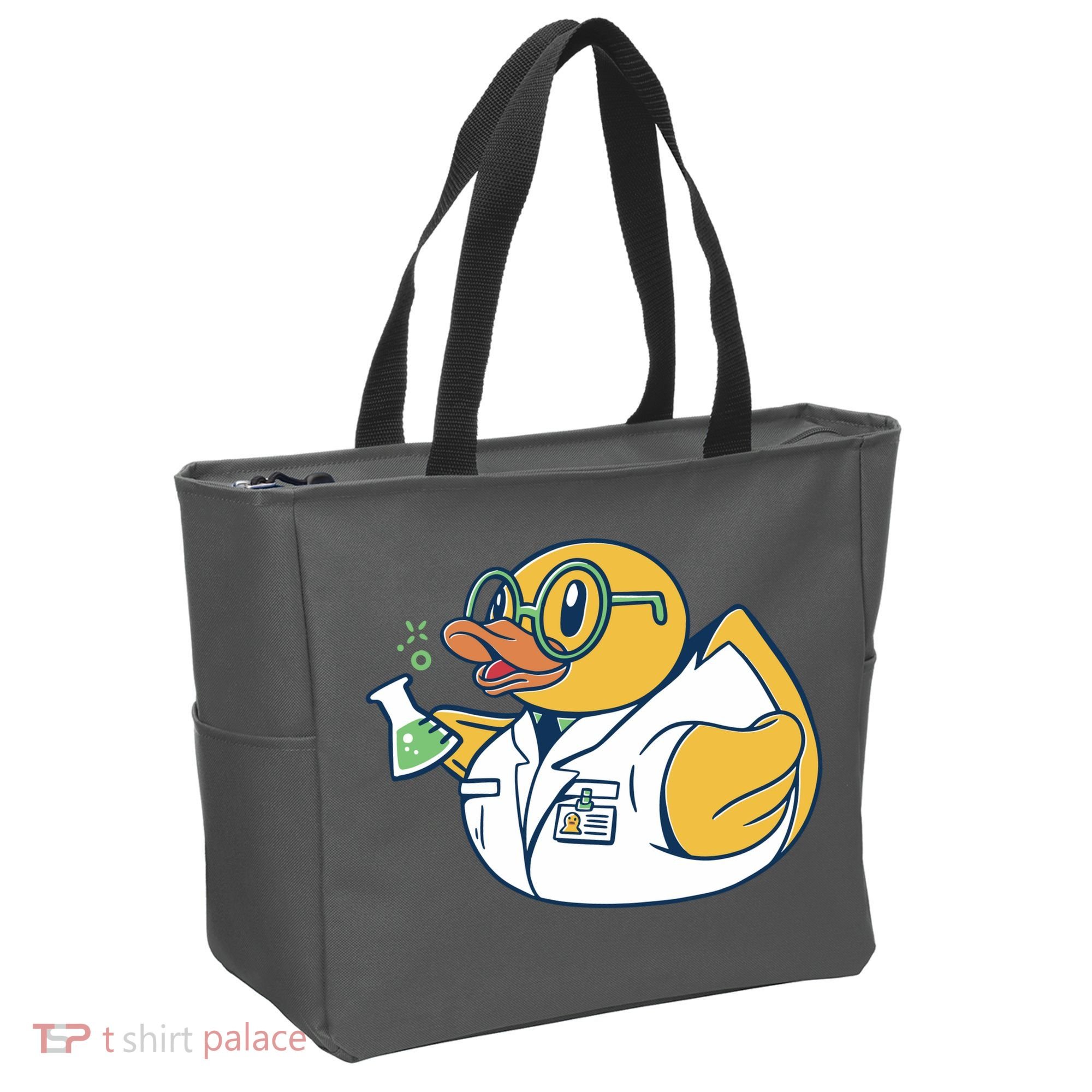 Scientist Rubber Duck Chemist Tote Bag