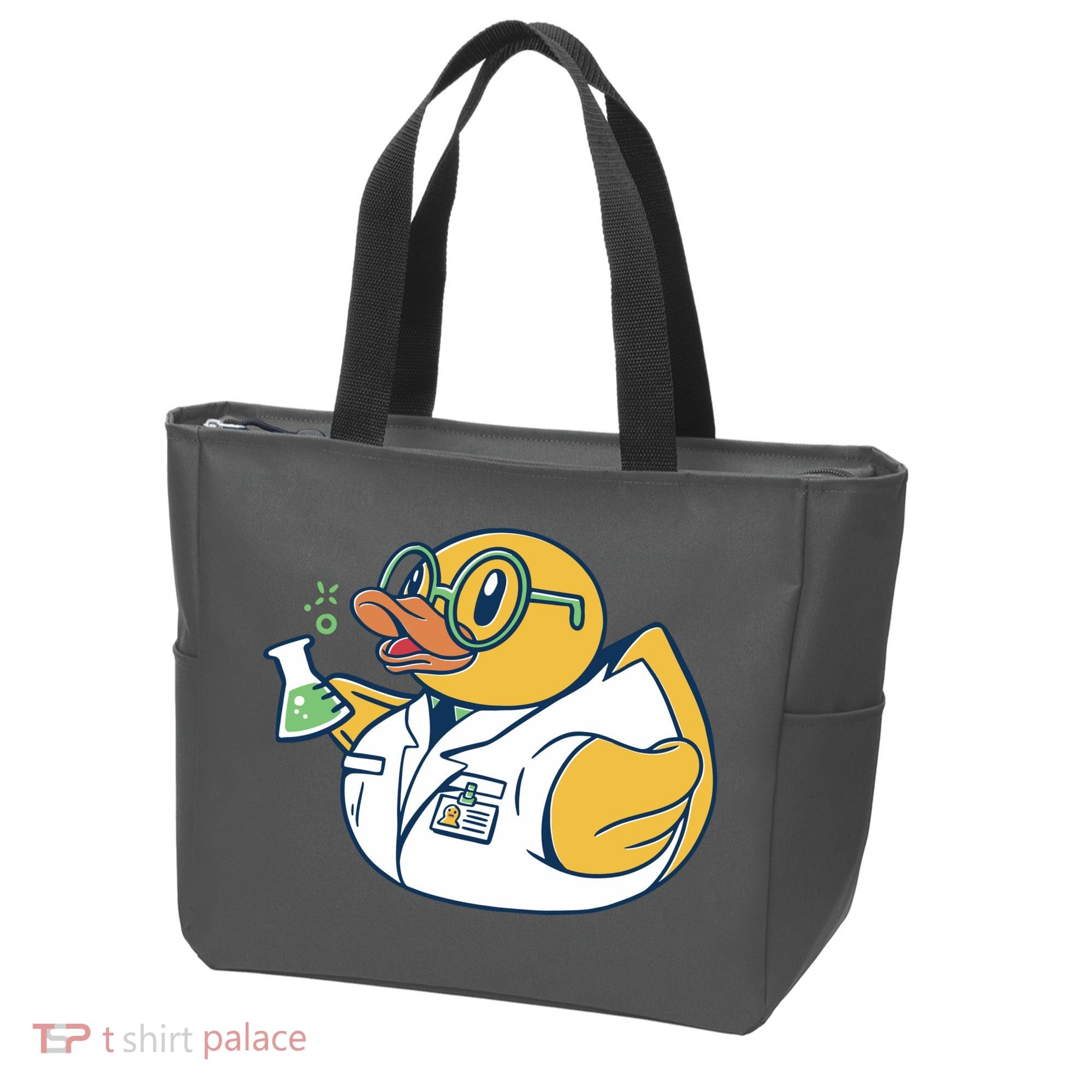 Scientist Rubber Duck Chemist Tote Bag