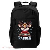 Santa’S Reindeer Dasher Xmas Group Costume Backpack thumb 0