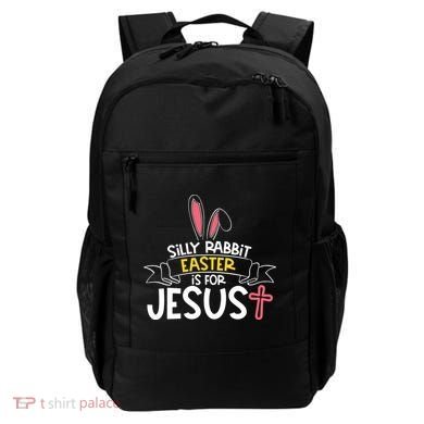 Silly Rabbit Easter Is For Jesus Cross Backpack