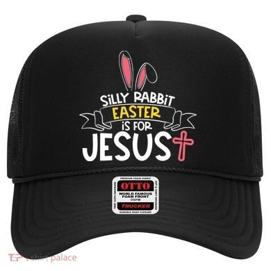 Silly Rabbit Easter Is For Jesus Cross Hat