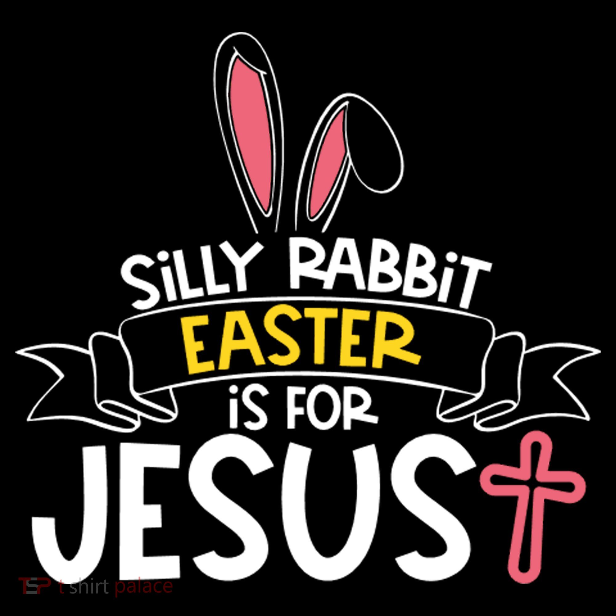 Silly Rabbit Easter Is For Jesus Cross Tote Bag