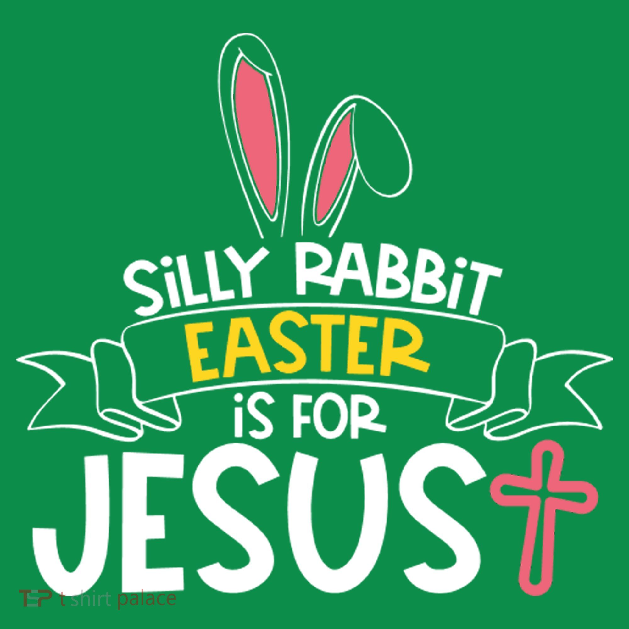 Silly Rabbit Easter Is For Jesus Cross Hoodie