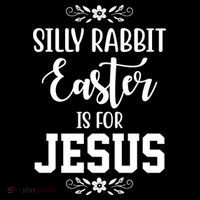 Silly Rabbit Easter Is For Jesus Funny Christianity Flexfit Unipanel Trucker Cap thumb 2